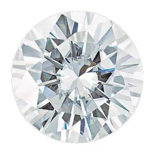 10.00mm Round Faceted Forever One™ Lab-Grown Moissanite