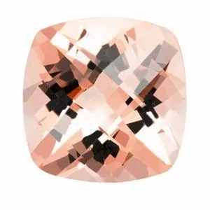 2.19 ct Cushion Morganite