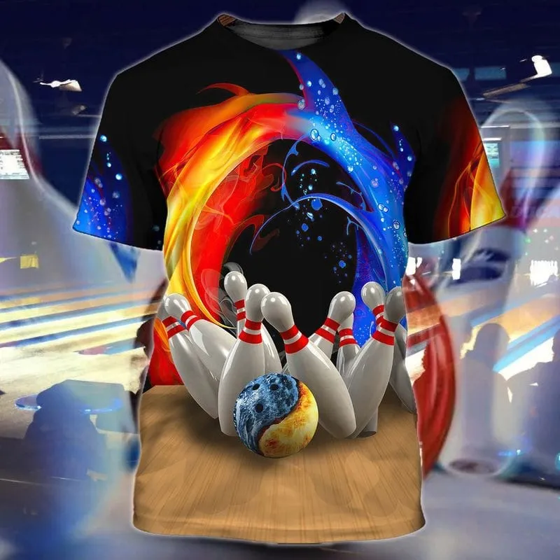 3D All Over Printed Bowling T Shirt, Coolspod Bowling Shirt For Men And Women, Cool Gift For Bowling Player