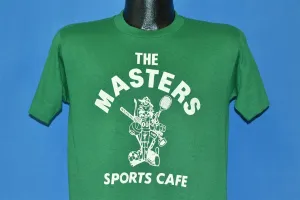 90s The Masters Sports Cafe Bar Green t-shirt Medium