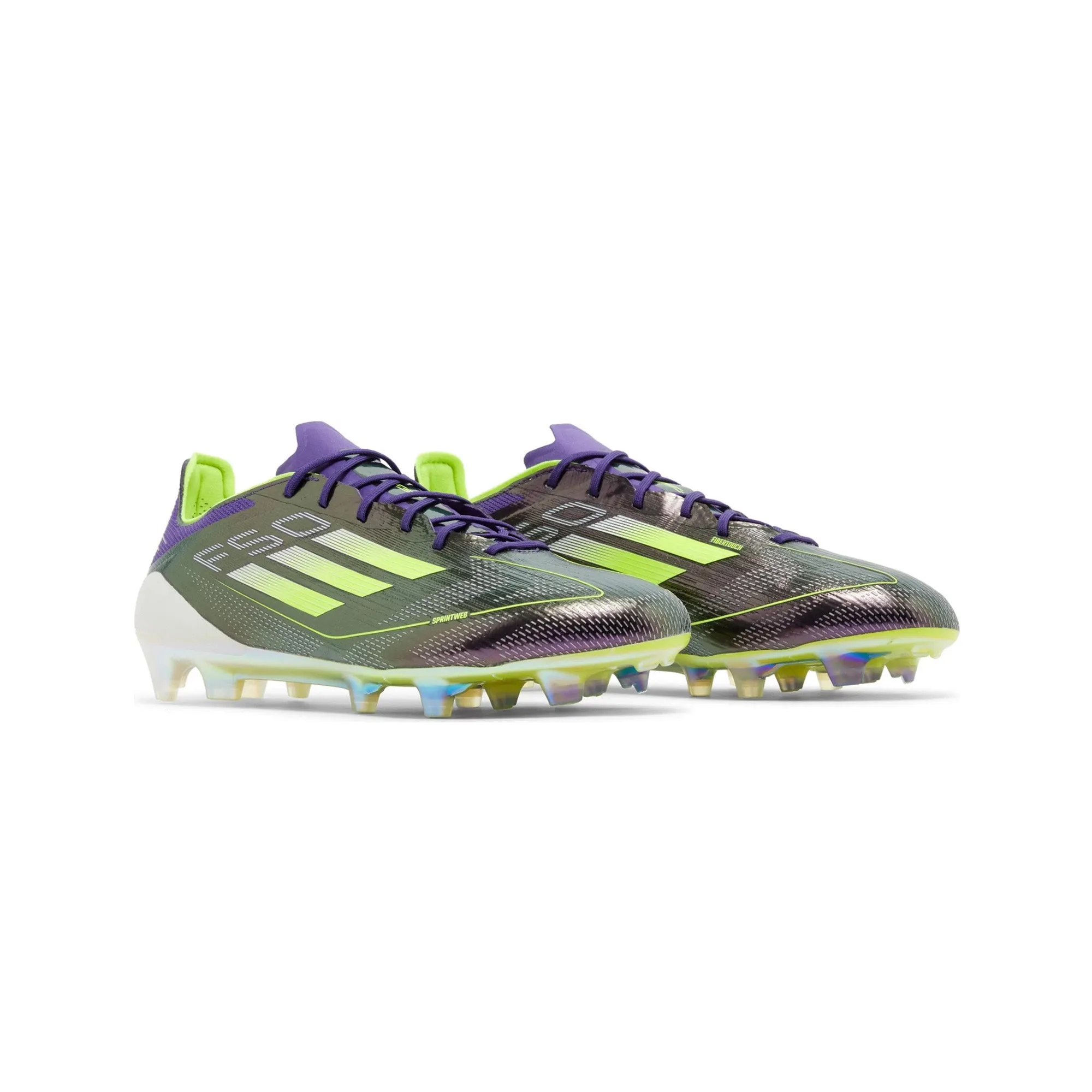 Adidas F50 Elite Fast Reborn FG 'Purple Lucid Lemon' (2024)