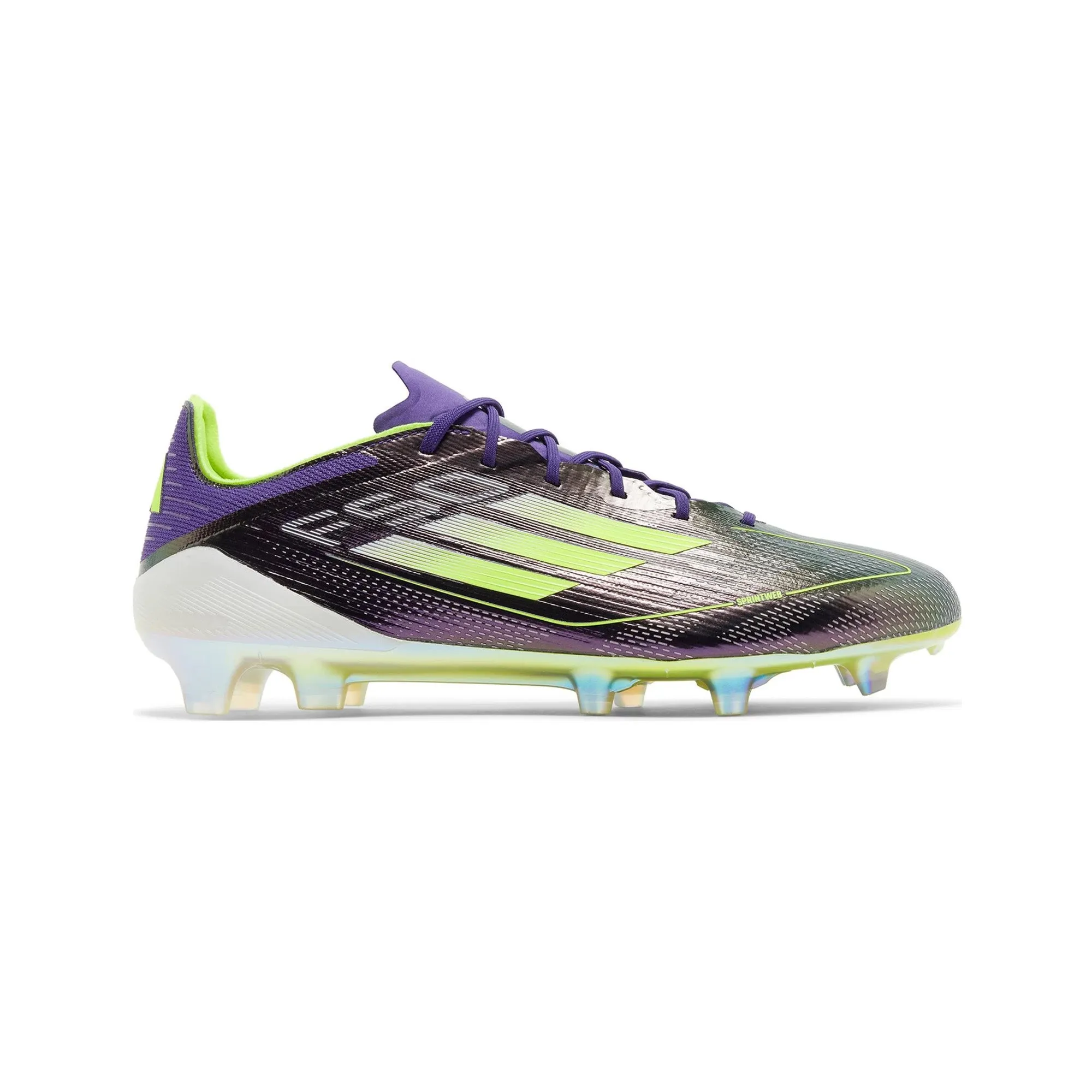 Adidas F50 Elite Fast Reborn FG 'Purple Lucid Lemon' (2024)