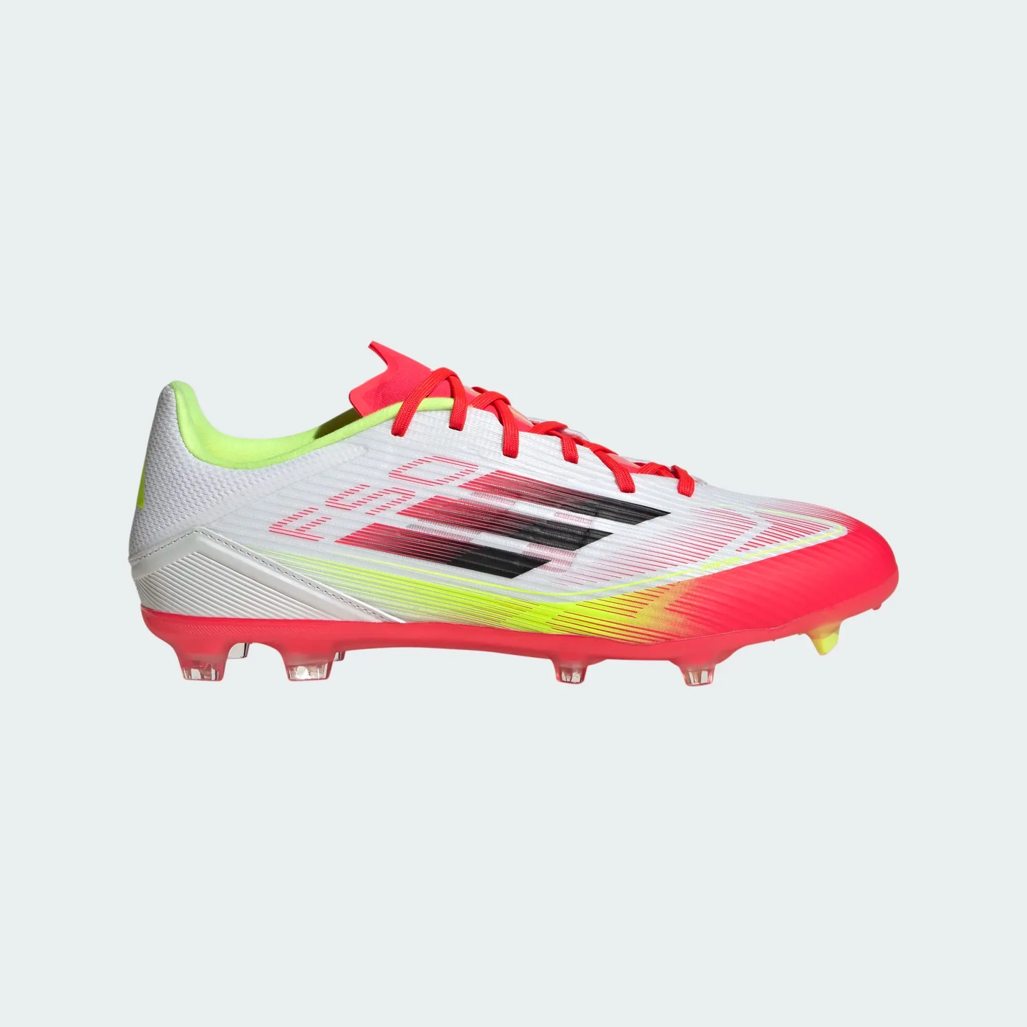 adidas F50 League FG/MG - White/Black/Solar Yellow