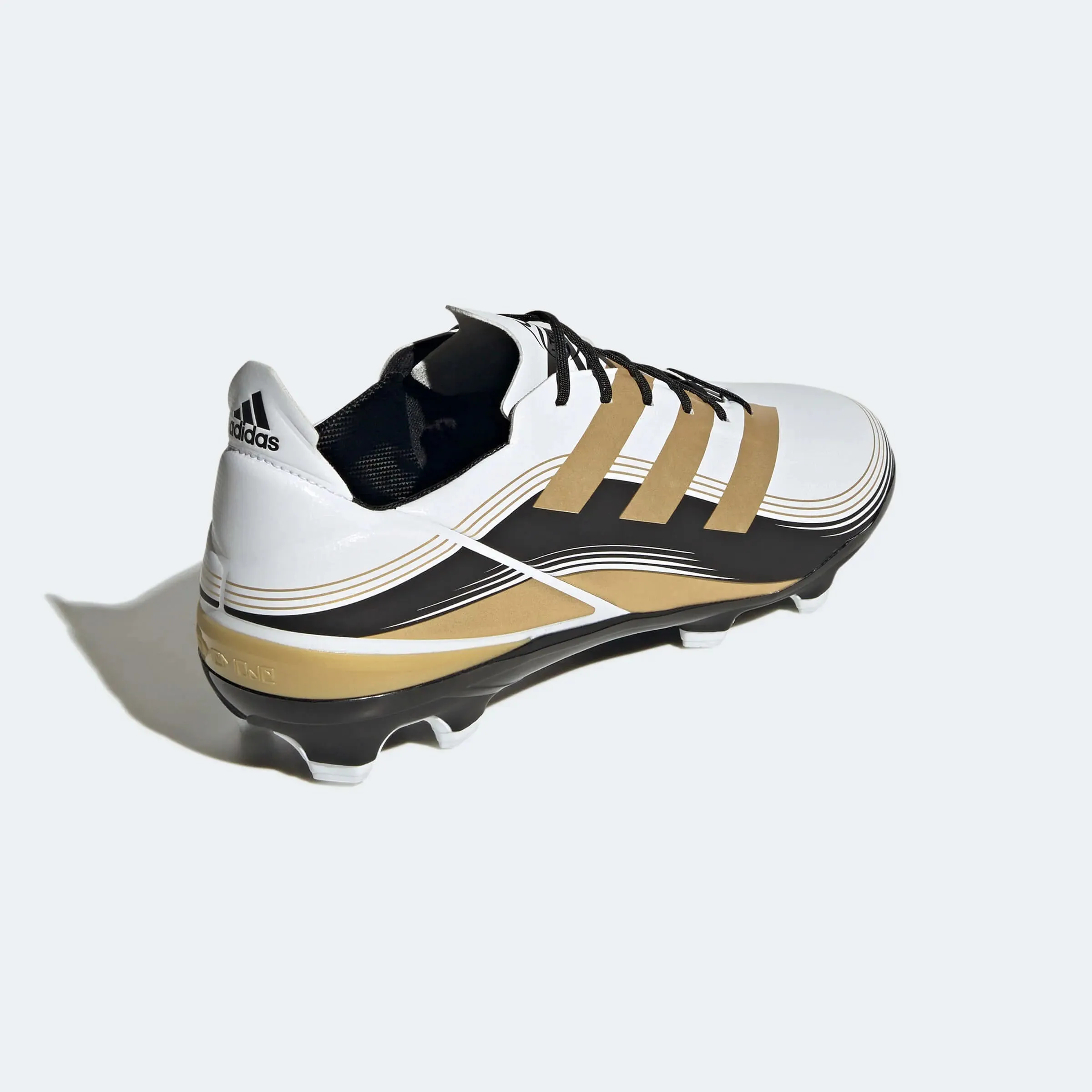 adidas Gamemode FG - White-Gold-Black