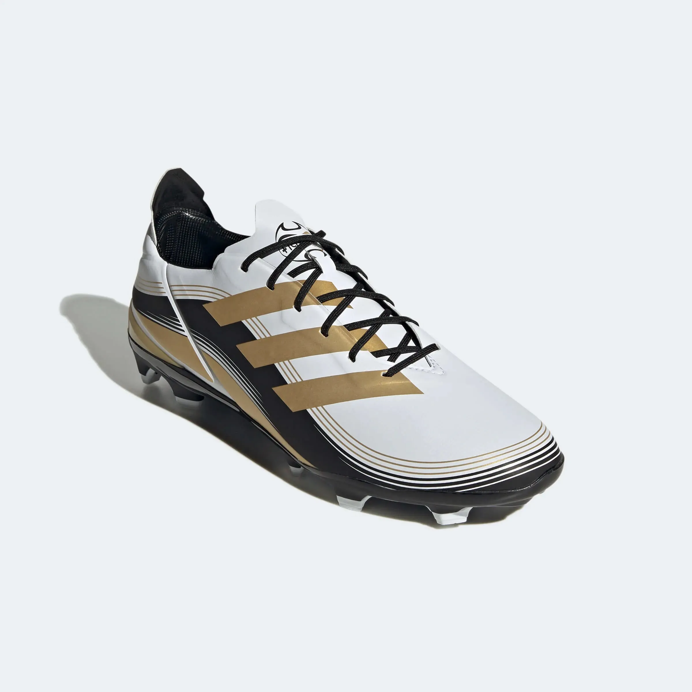 adidas Gamemode FG - White-Gold-Black