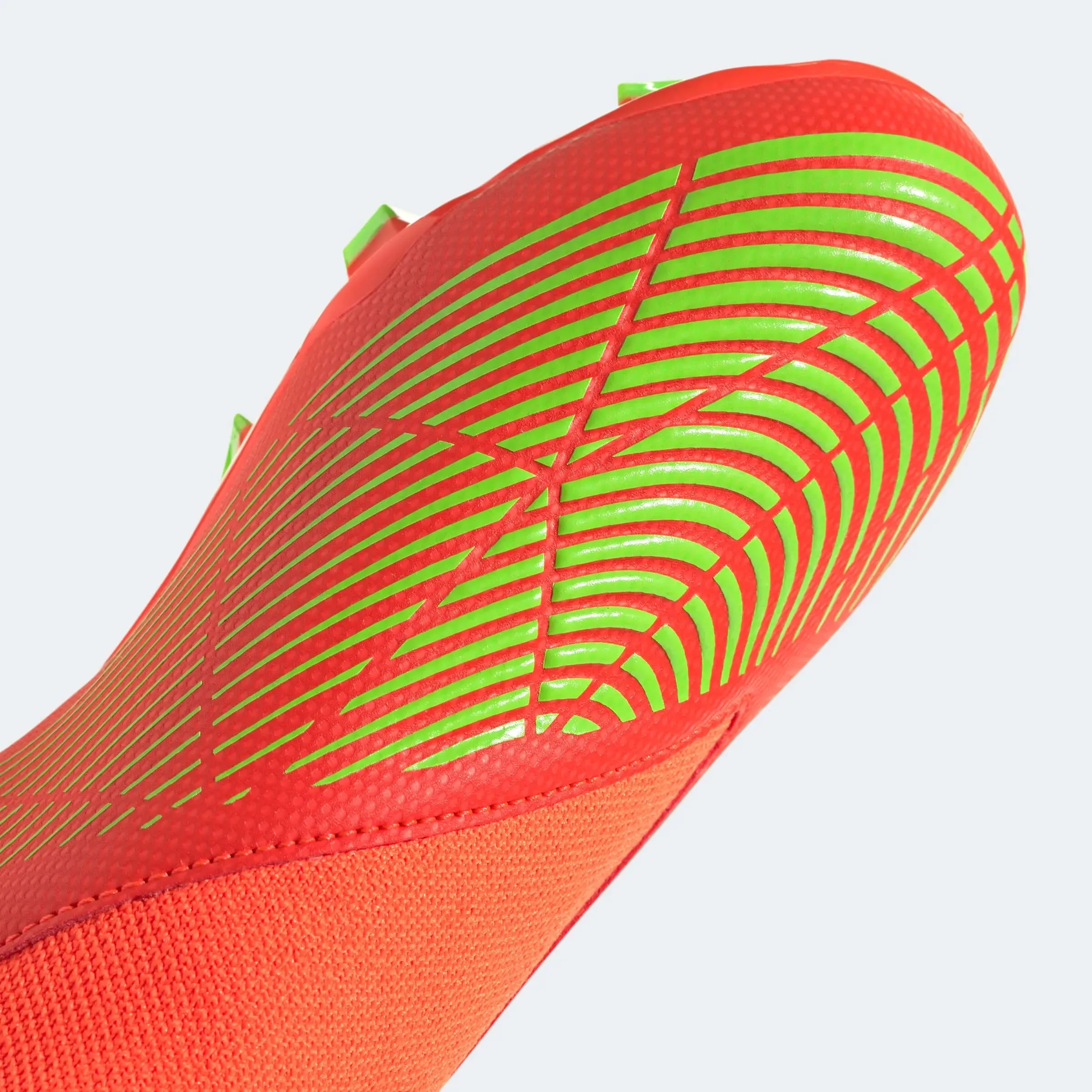 adidas JR Predator Edge .3 Laceless FG - Solar Red-Solar Green