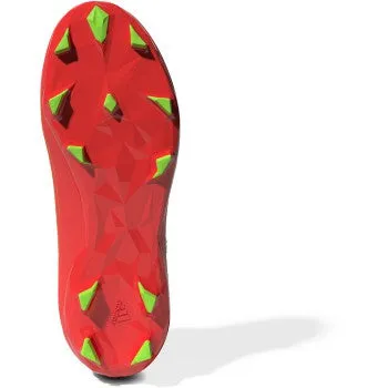 adidas Junior Predator Edge.3 Laceless FG - Solar Red/Solar Green/Black