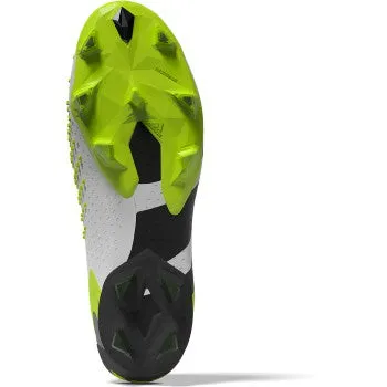 adidas Predator Accuracy  FG - White/Black/Lucid Lemon