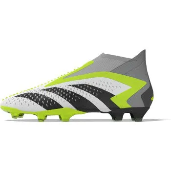 adidas Predator Accuracy  FG - White/Black/Lucid Lemon