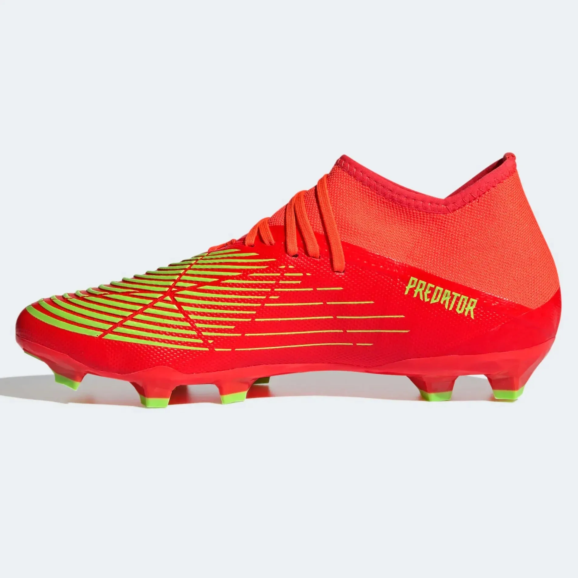 adidas Predator Edge .3 FG - Solar Red-Solar Green