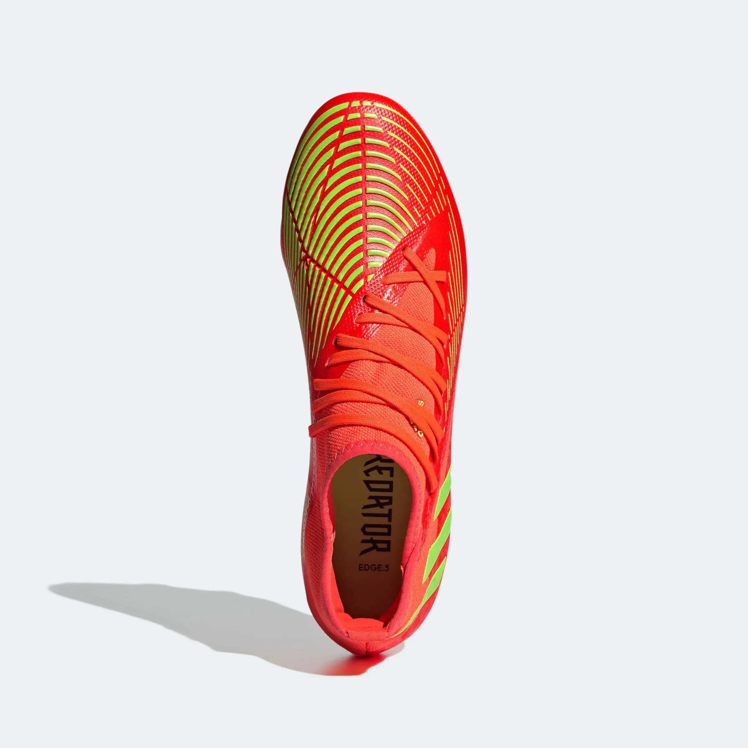 adidas Predator Edge .3 FG - Solar Red-Solar Green