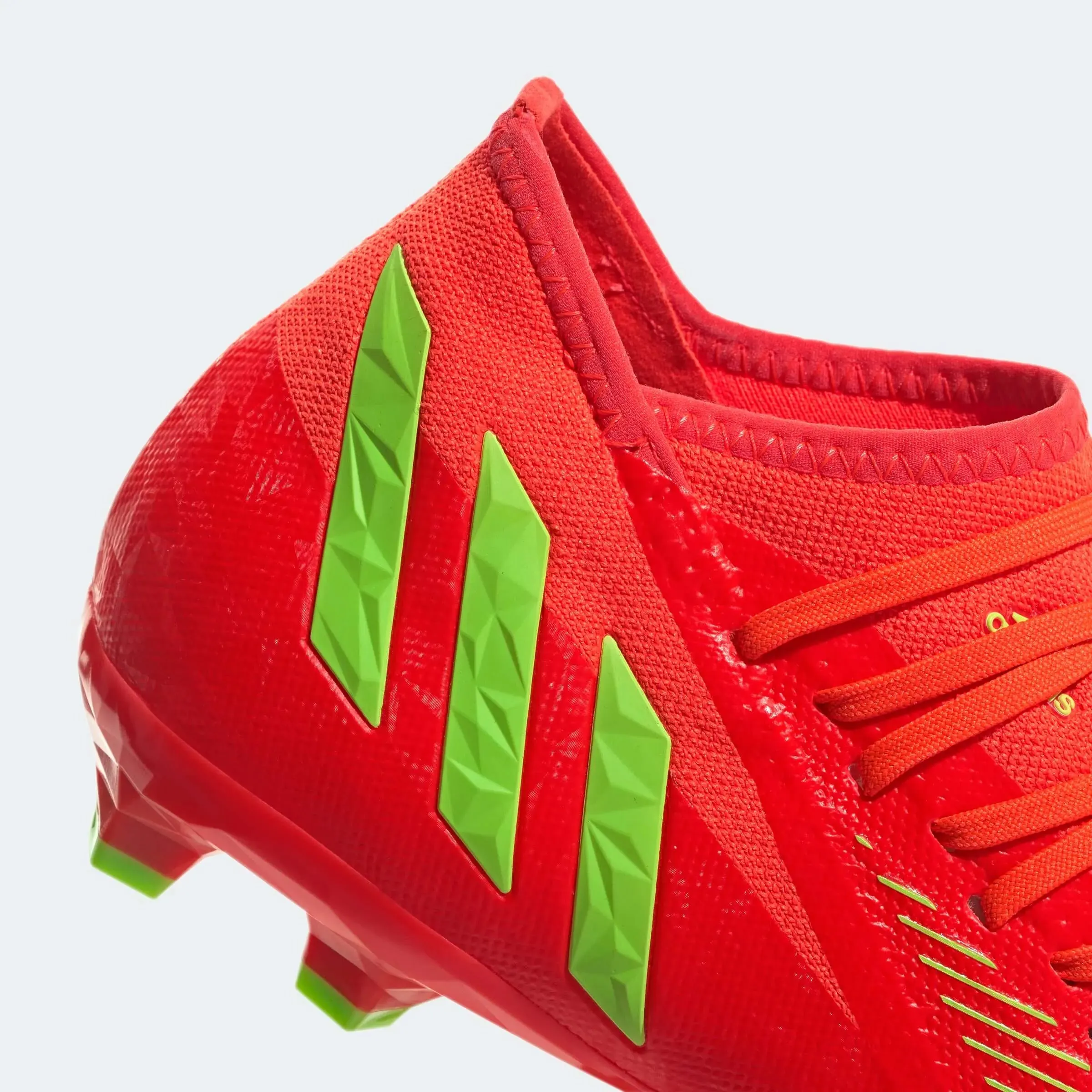 adidas Predator Edge .3 FG - Solar Red-Solar Green