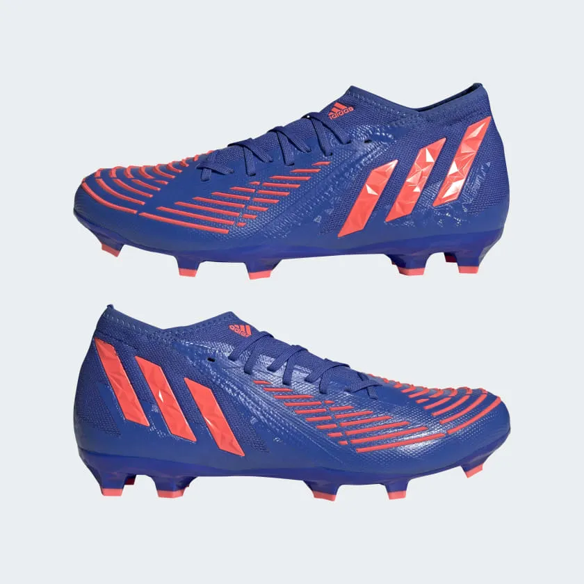 adidas Predator EDGE.2 FG Cleats GW2270 BLUE/RED