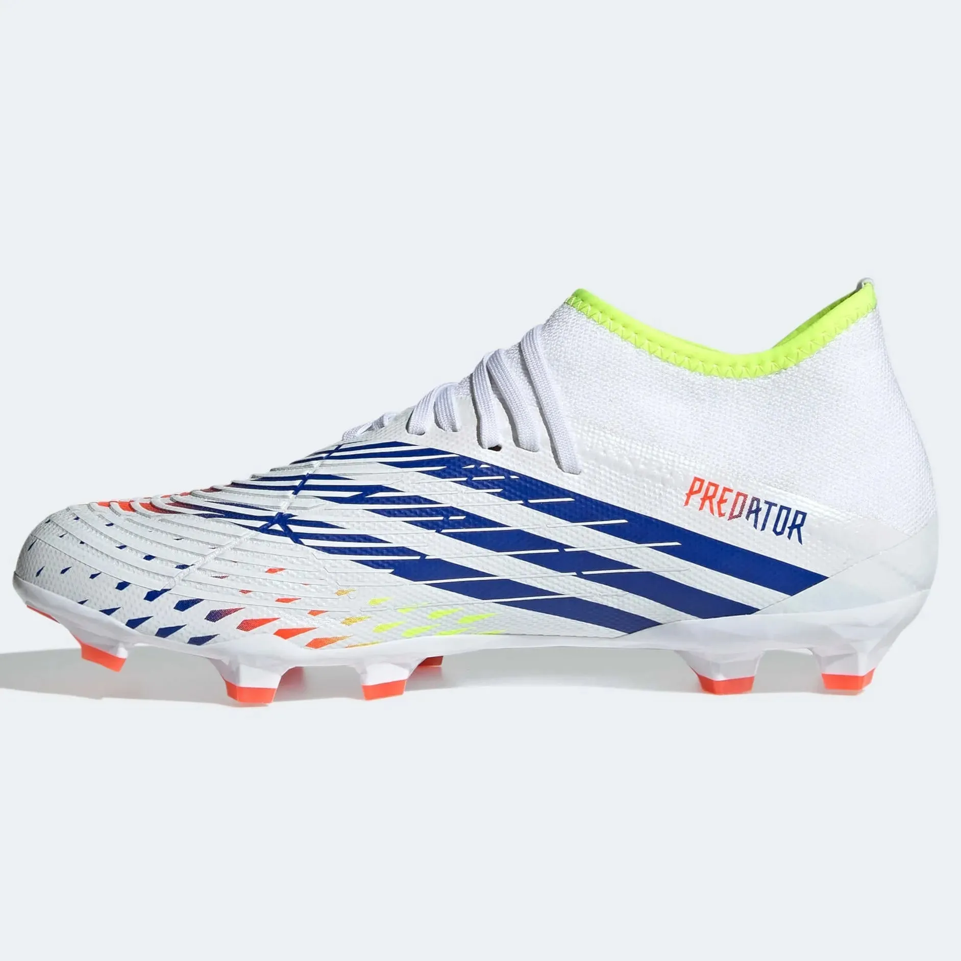 adidas Predator Edge.3 FG - White-Yellow-Blue