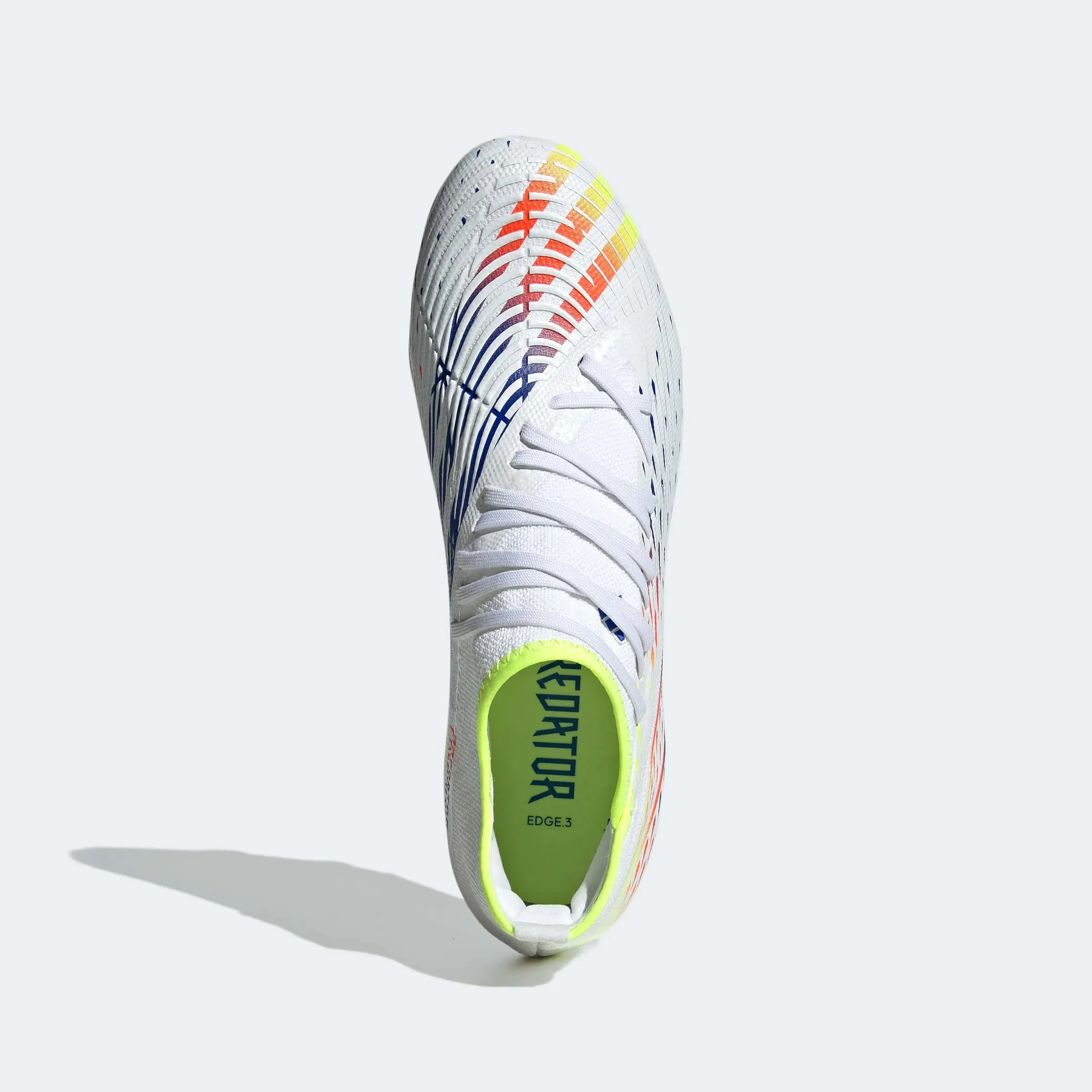 adidas Predator Edge.3 FG - White-Yellow-Blue