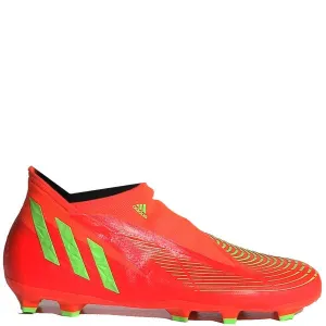 adidas Predator Edge.3 Laceless FG - Solar Red/Solar Green/Black