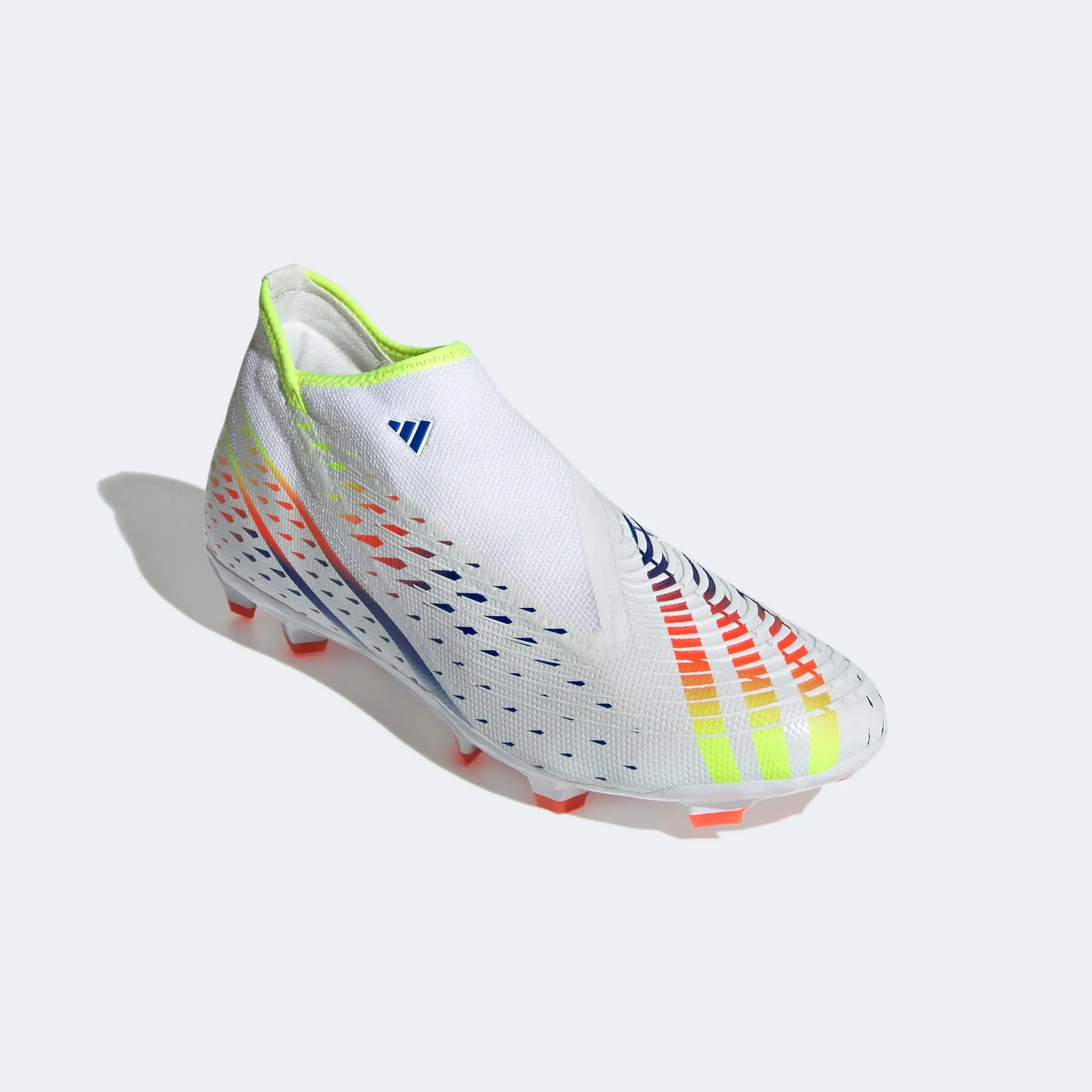 adidas Predator Edge.3 LL FG - White-Yellow-Blue