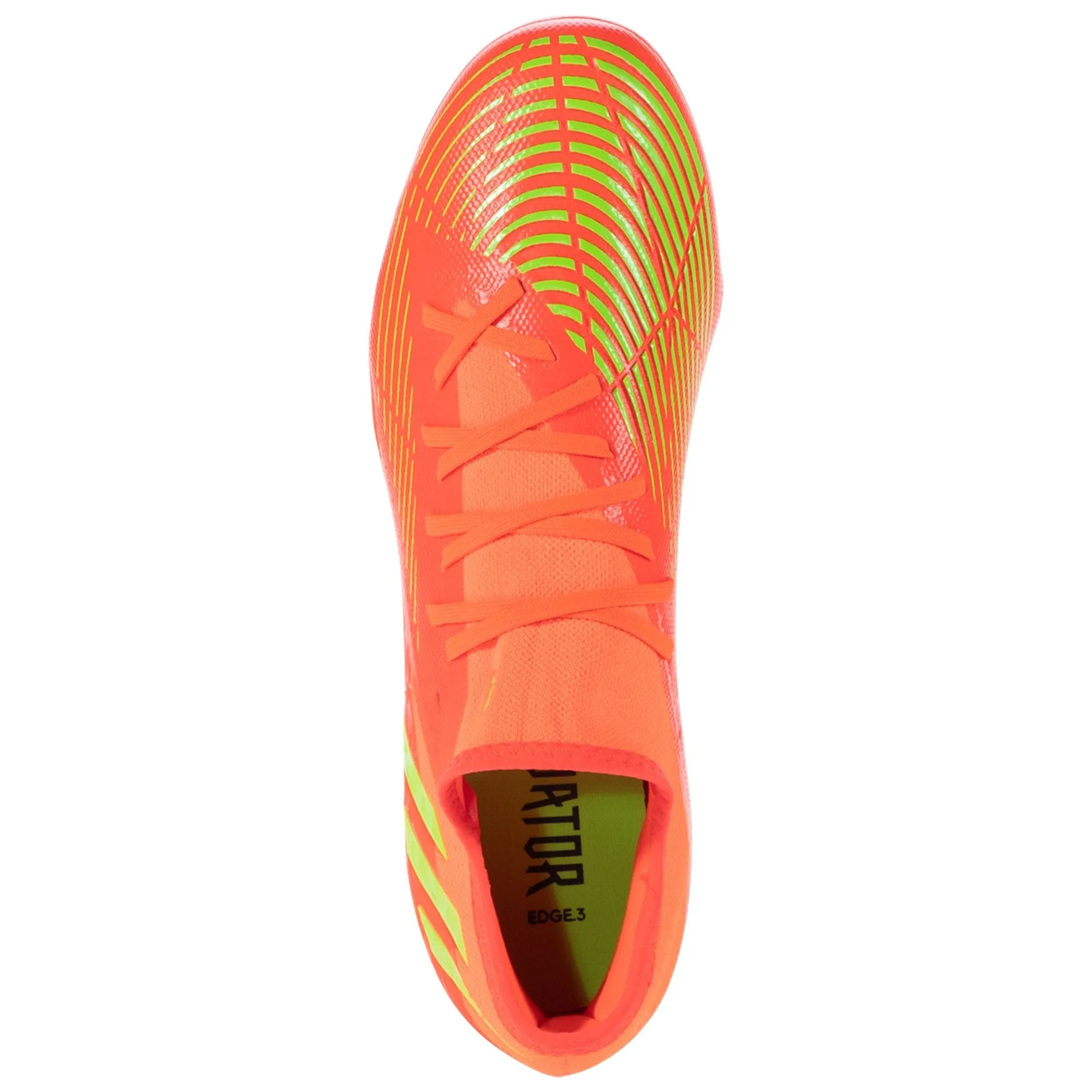 adidas Predator Edge.3 Low Cut FG Firm Ground Soccer Cleat - Solar Red/Solar Green/Core Black