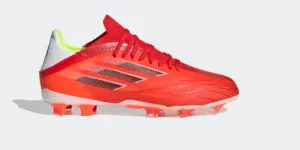 adidas X Speedflow.1 JUNIOR Firm Ground Soccer Shoe - Red / Core Black / Solar Red