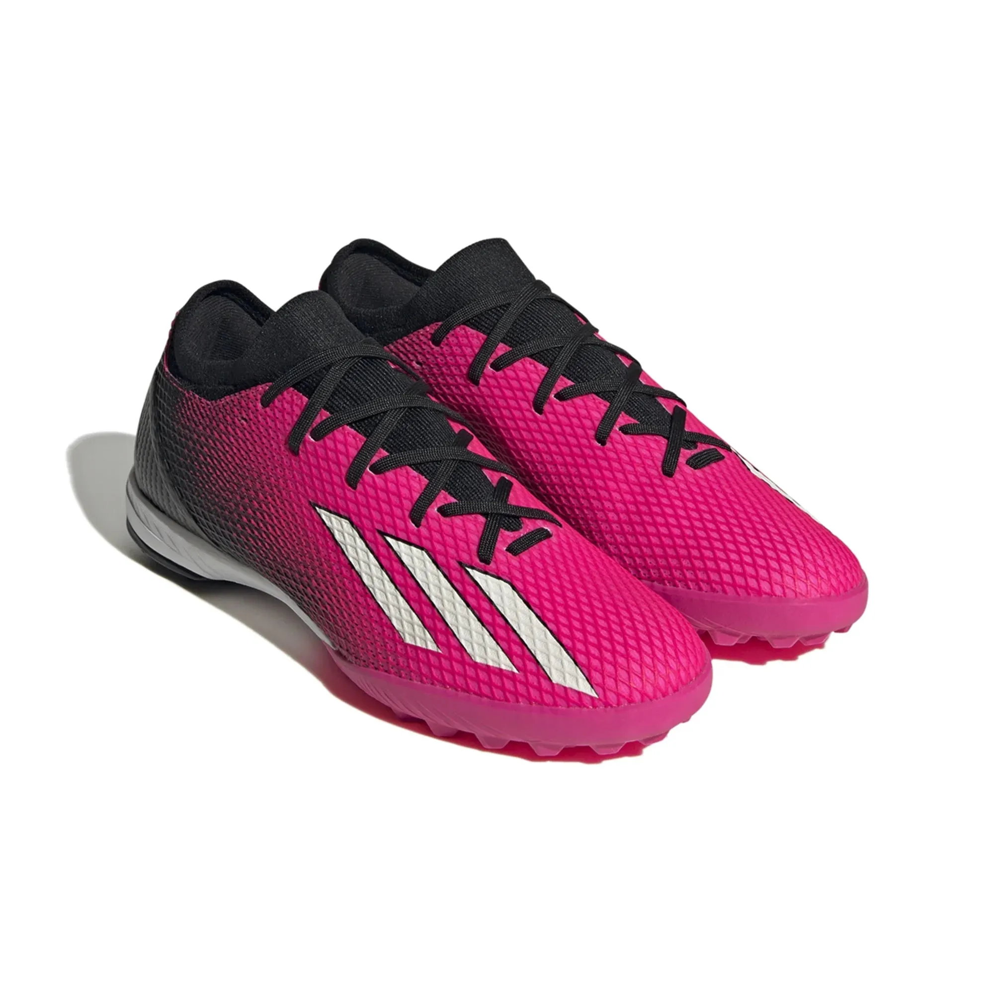 adidas X Speedportal.3 TF Artificial Turf Soccer Cleats - Pink/Metallic/Black