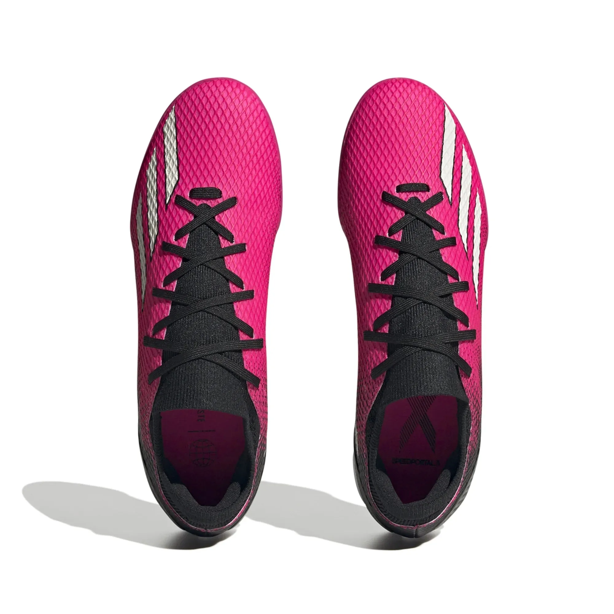 adidas X Speedportal.3 TF Artificial Turf Soccer Cleats - Pink/Metallic/Black