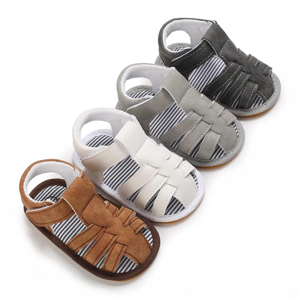 Baby Boys Shoes Summer Soft Soles Sandals 0-1Y Wholesale Baby Shoes Usa