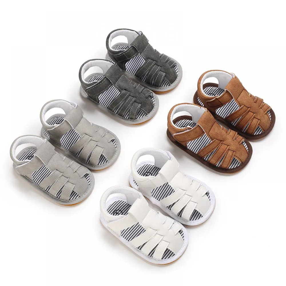 Baby Boys Shoes Summer Soft Soles Sandals 0-1Y Wholesale Baby Shoes Usa