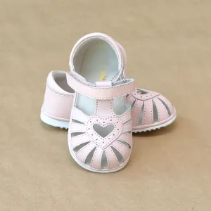 Baby Girls Open Heart Caged Sandal