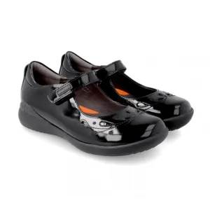 Biomecanics Girls School Shoe 221280-C Black Patent