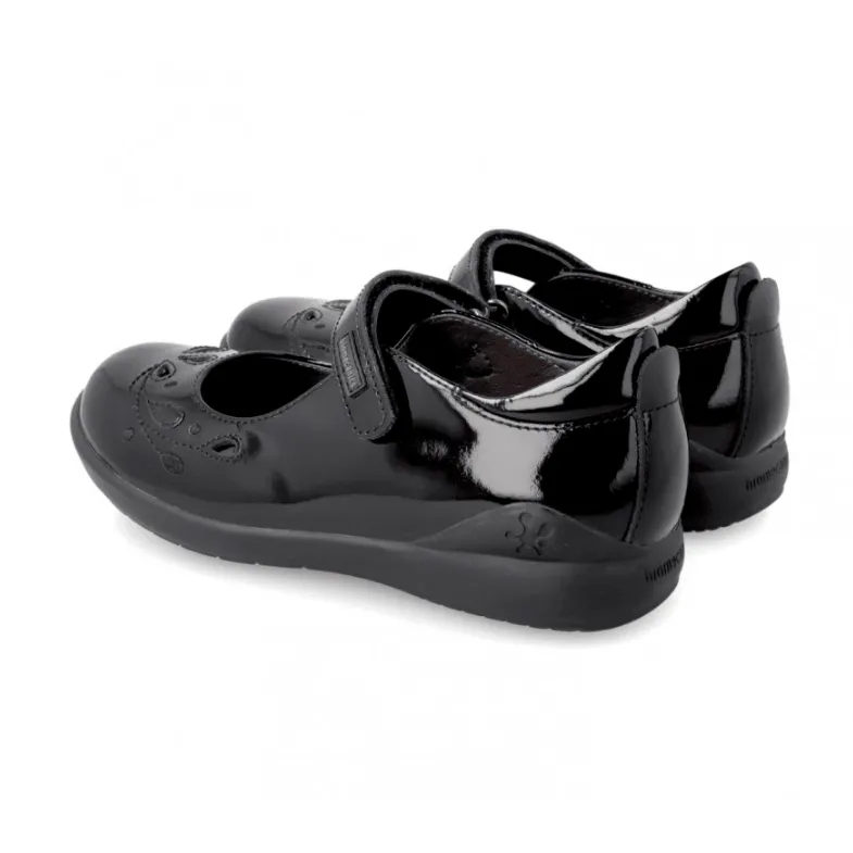 Biomecanics Girls School Shoe 221280-C Black Patent