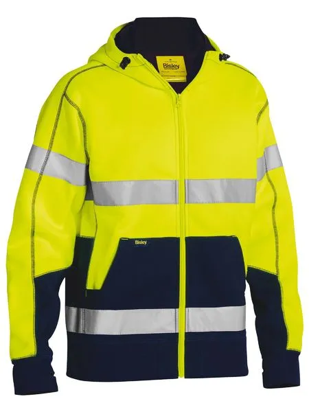 Bisley Taped Hi Vis Fleece Hoodie With Sherpa Lining (BK6988T)