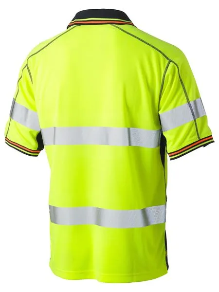 Bisley Taped Hi Vis Polyester Mesh Polo (BK1219T)