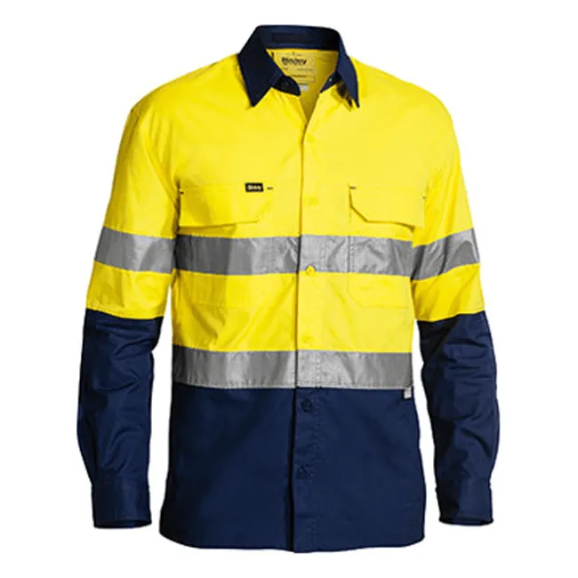 Bisley X Airflow Taped Hi Vis Ripstop Shirt (BS6415T)