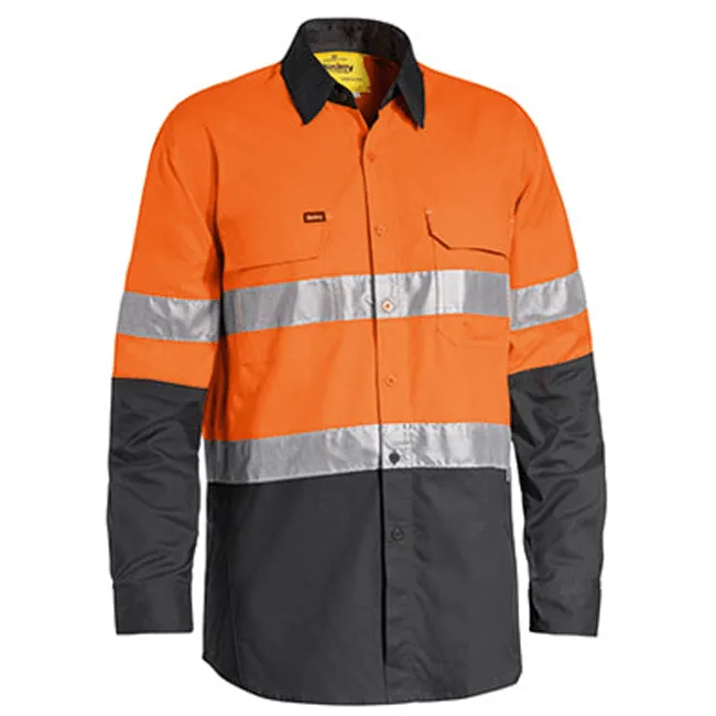 Bisley X Airflow Taped Hi Vis Ripstop Shirt (BS6415T)