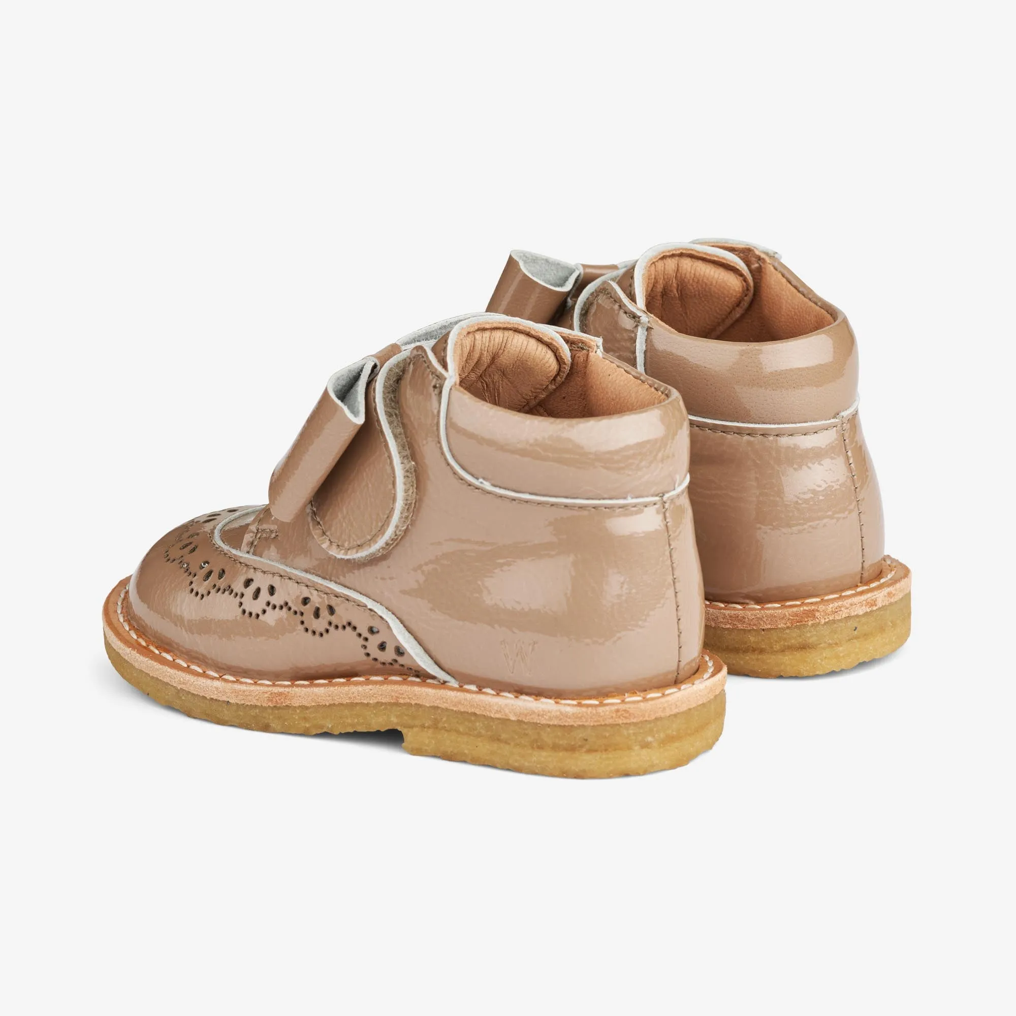 Bootie Velcro Bowy - beige