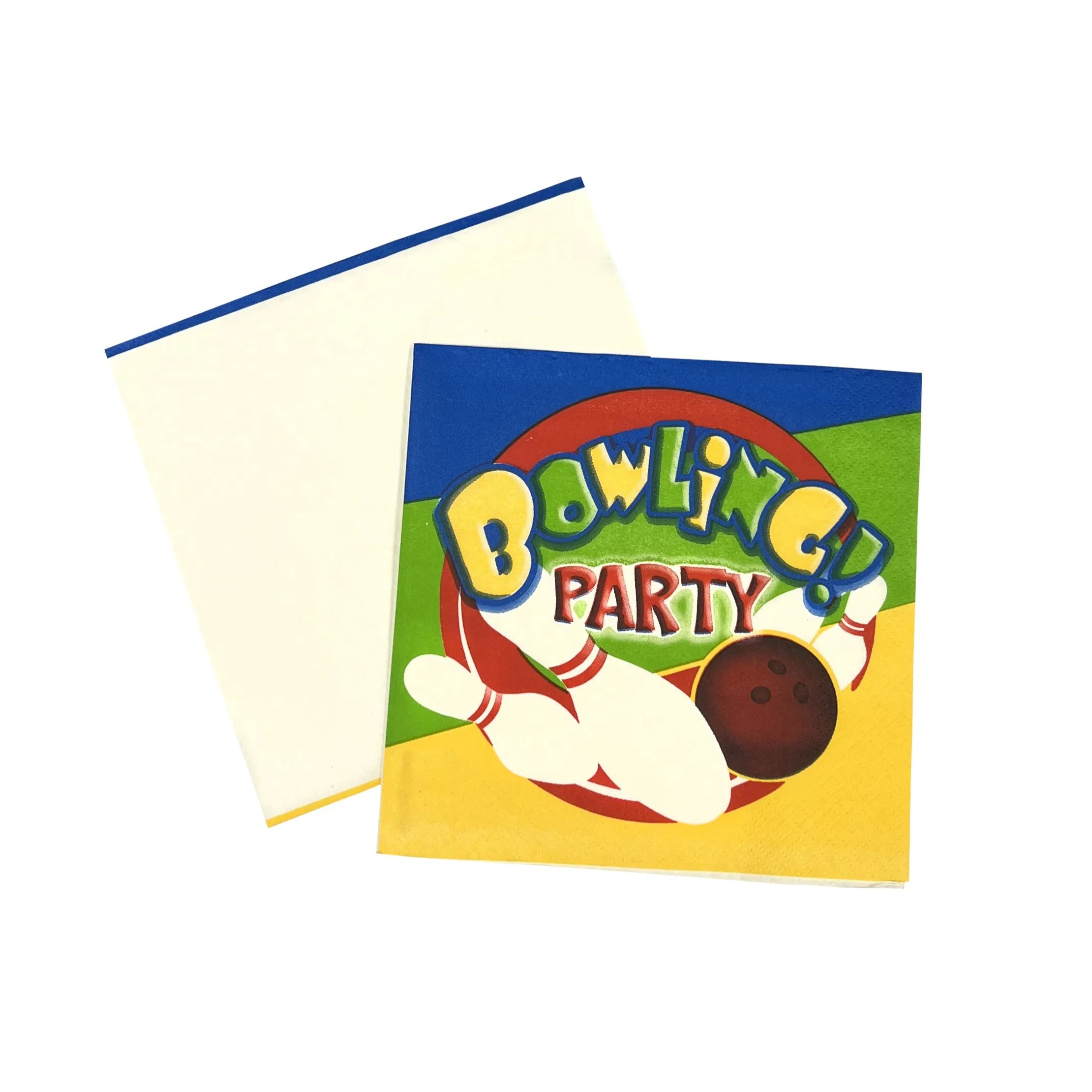 Bowling Party Luncheon Napkins - 1,000/Case