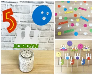 Bowling Party Party Decor