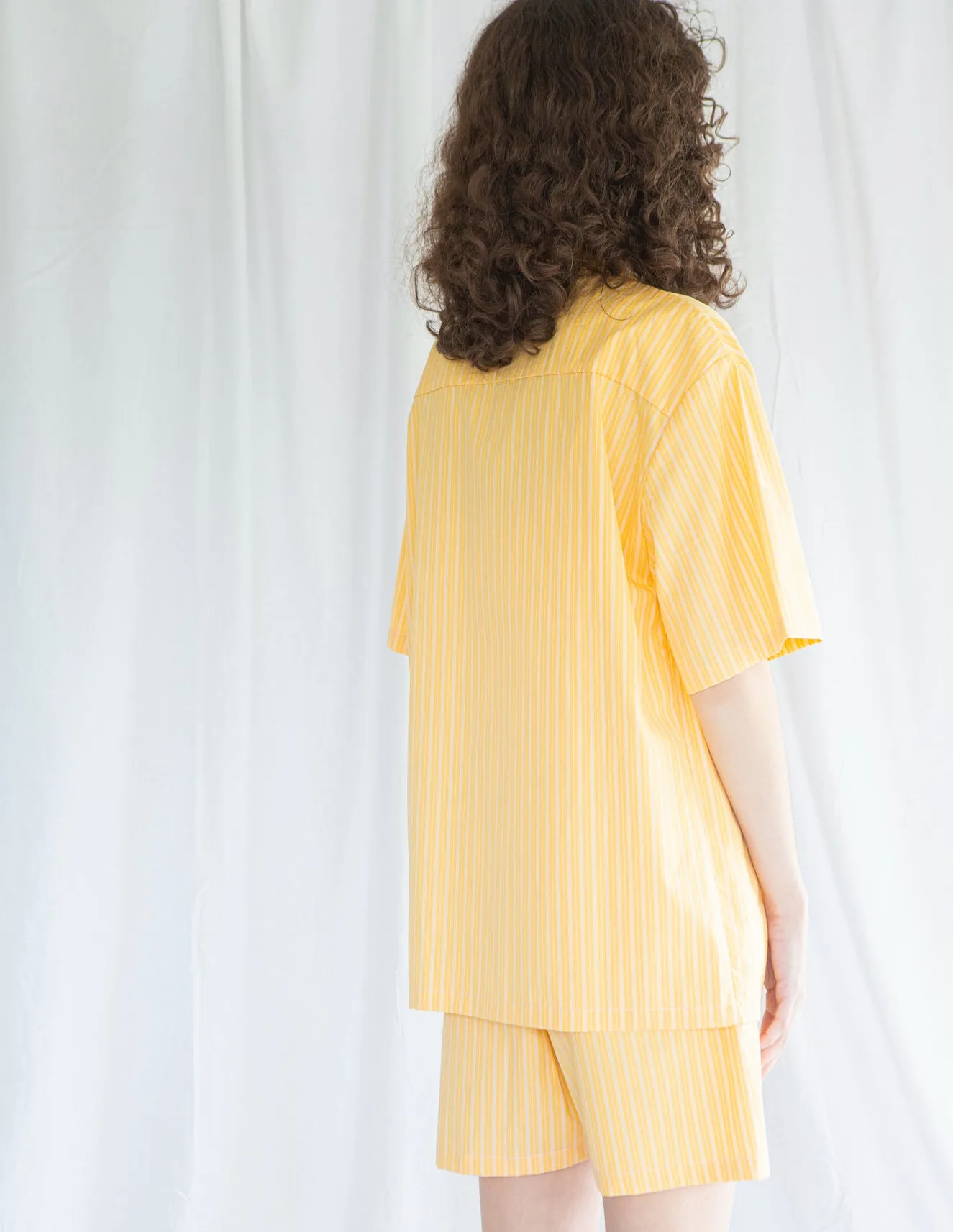 Bowling Shirt and Shorts Set in Sunflower