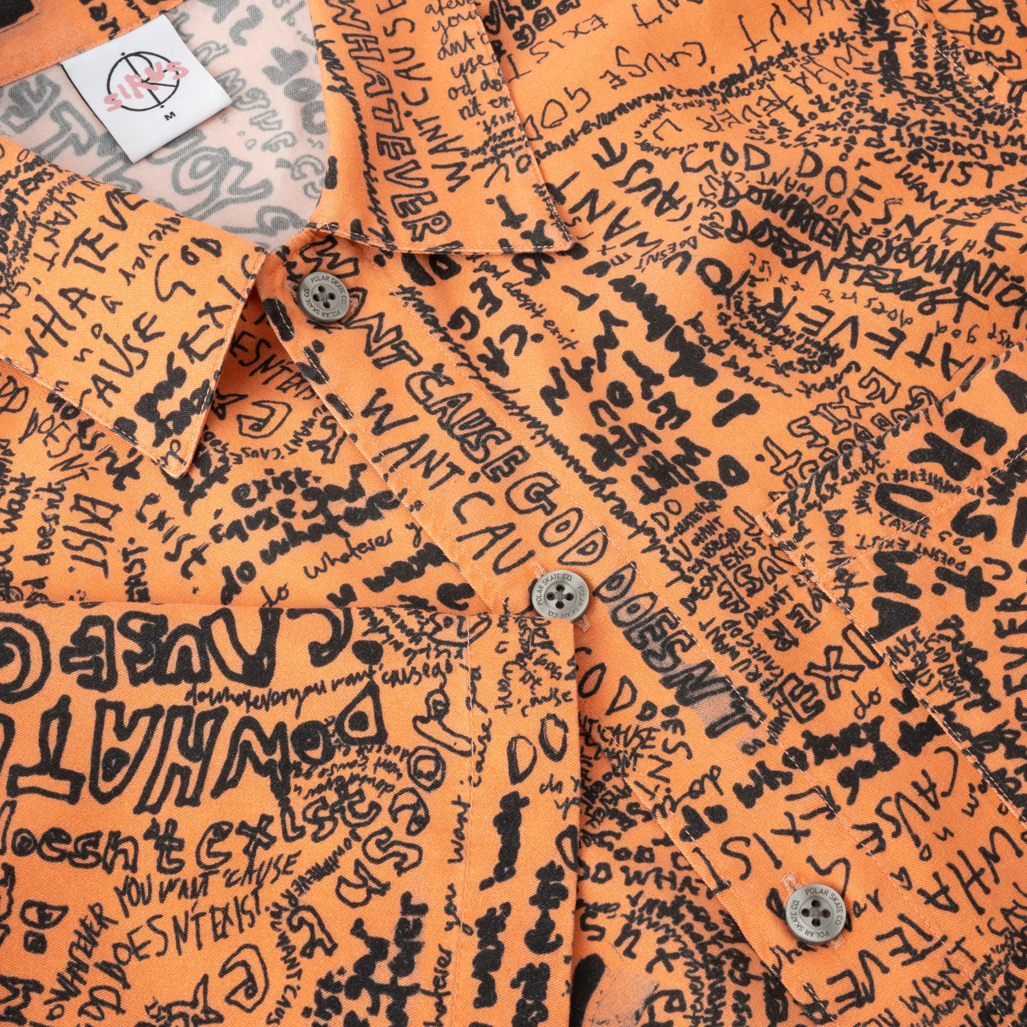 Bowling Shirt | Exist - Orange