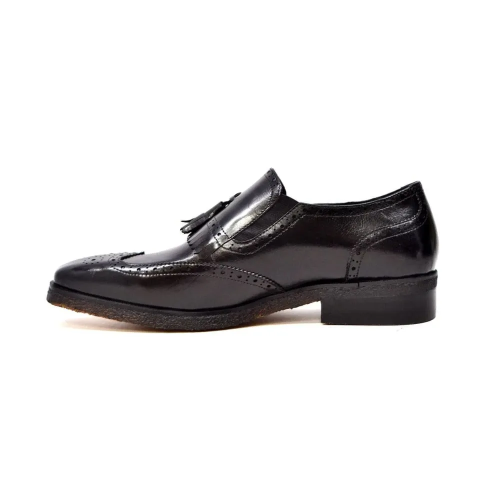 British Walkers Rick Men's Dapper Leather Slip On Dress Shoes