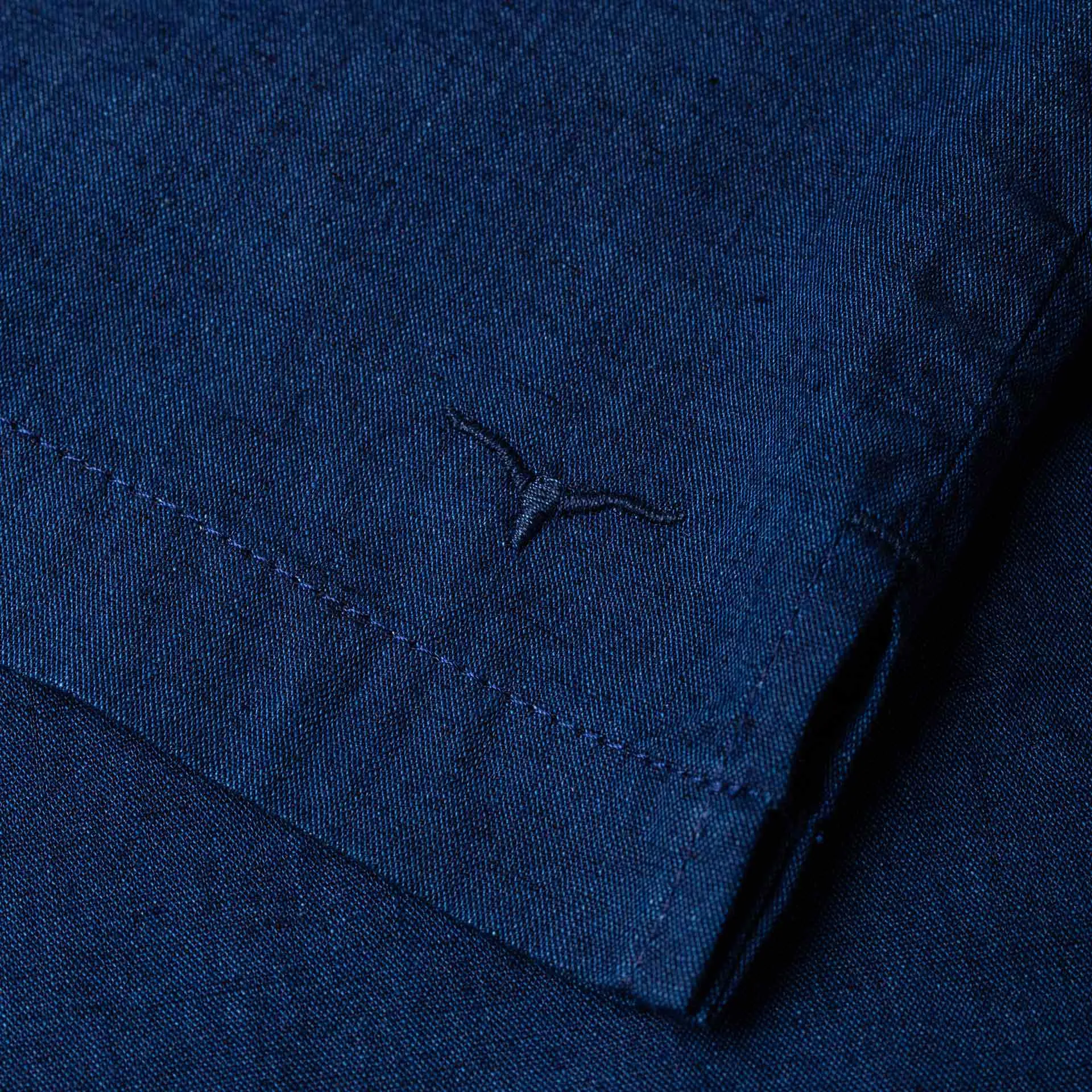 BSS-01 HOLIDAY SHIRT 5 oz. double indigo chambray [SS25]