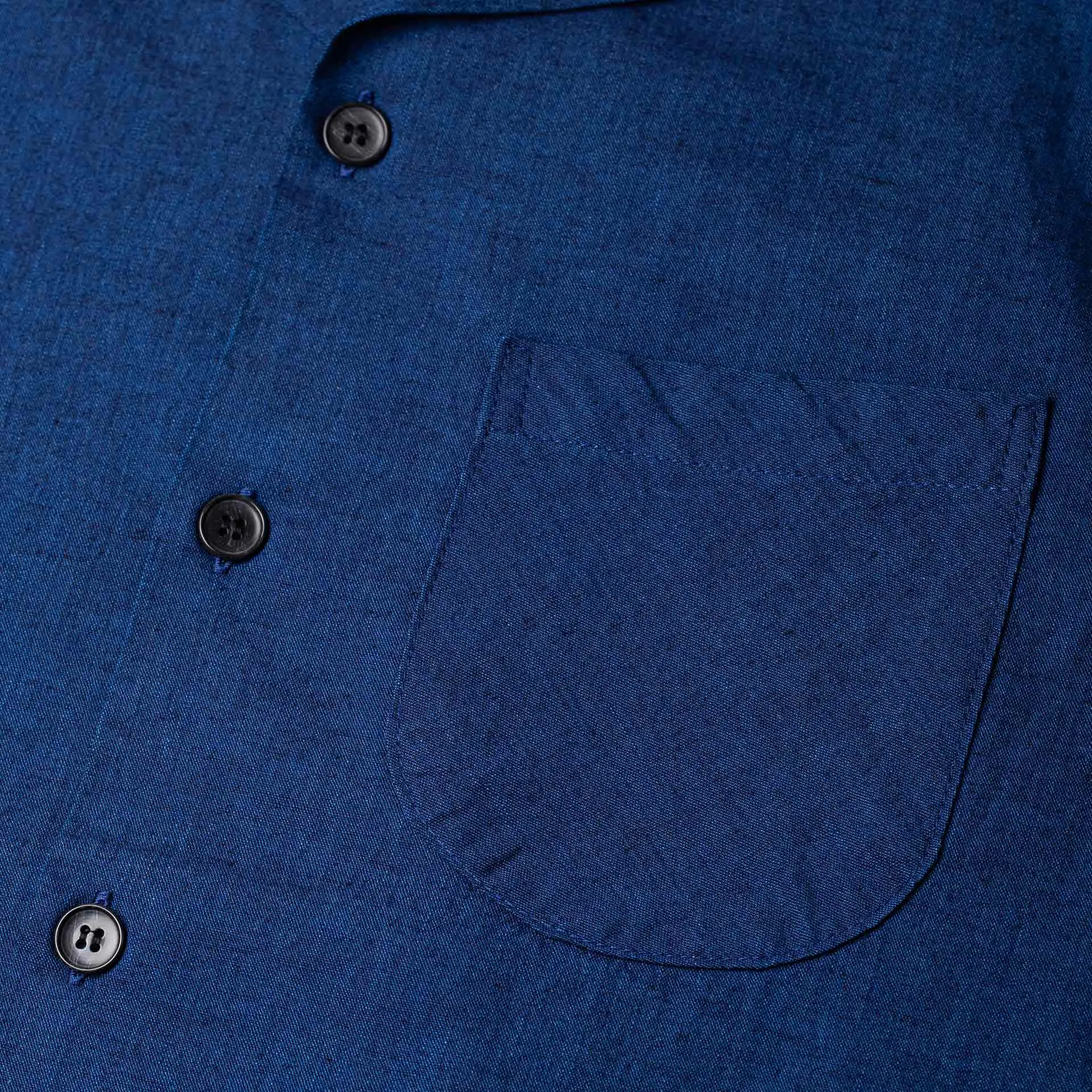 BSS-01 HOLIDAY SHIRT 5 oz. double indigo chambray [SS25]