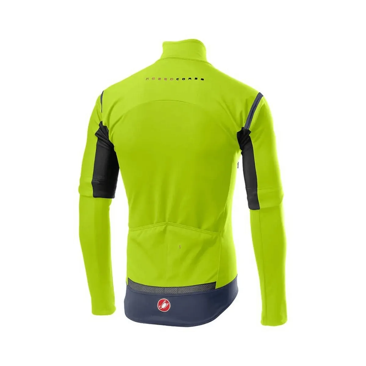 Castelli Perfetto RoS Convertible Jacket Yellow Flou