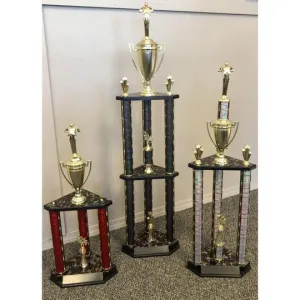 Column Trophies - Three Post