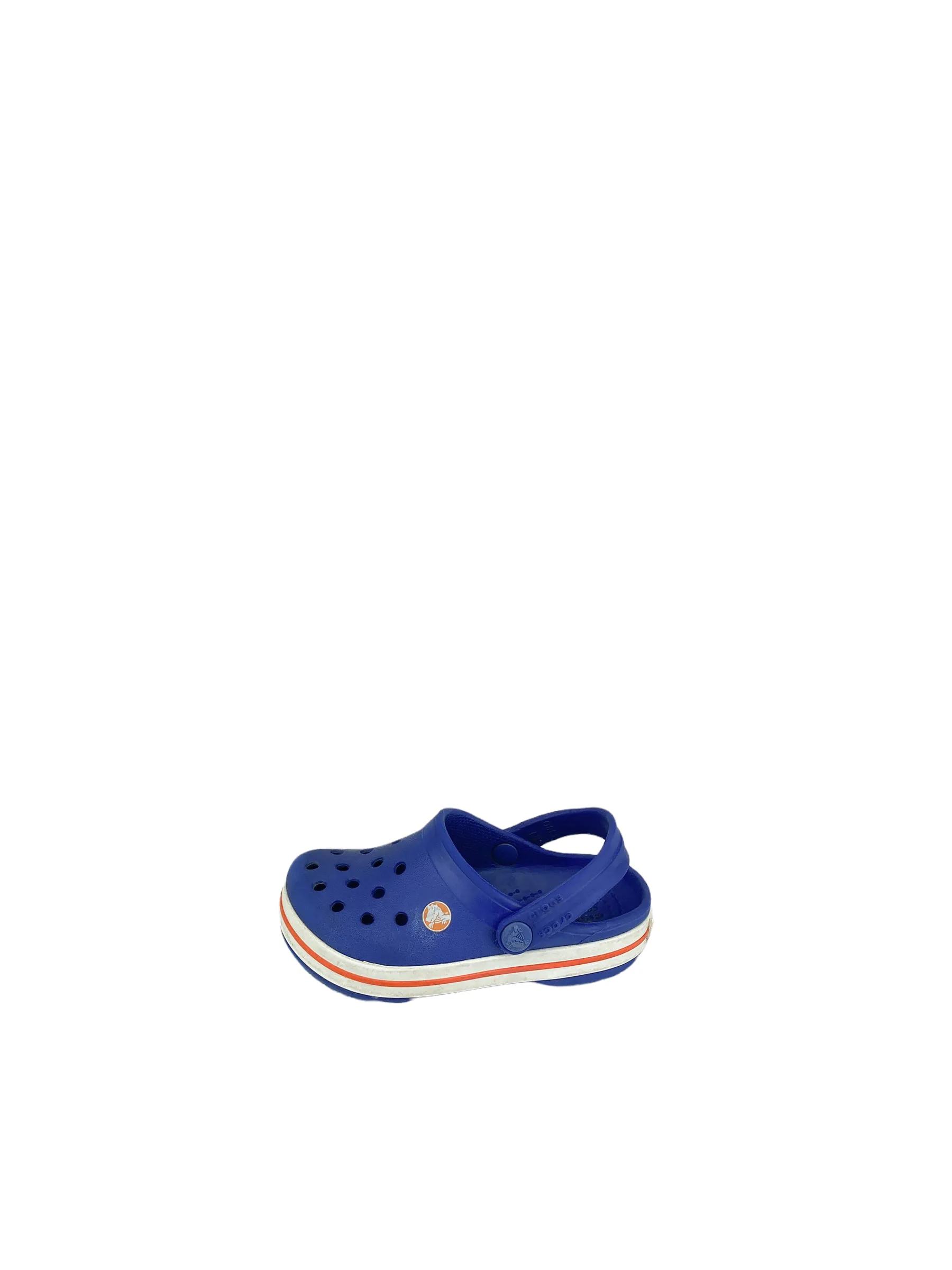 Crocs, Boy's Crocband™ Crocs, Cobalt, Size 7 (Approx. Age 3)