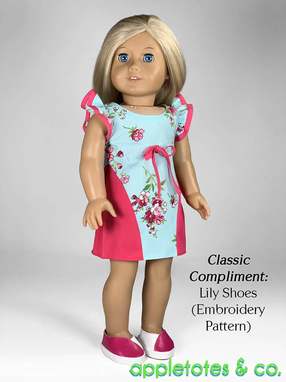 Darlene Dress 18 Inch Doll Sewing Pattern