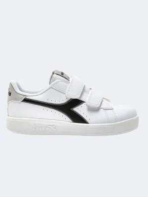 Diadora Game P Ps-Boys Lifestyle Shoes White/Black/Grey