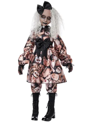 Doll Parts Girls Halloween Fancy Dress Costume