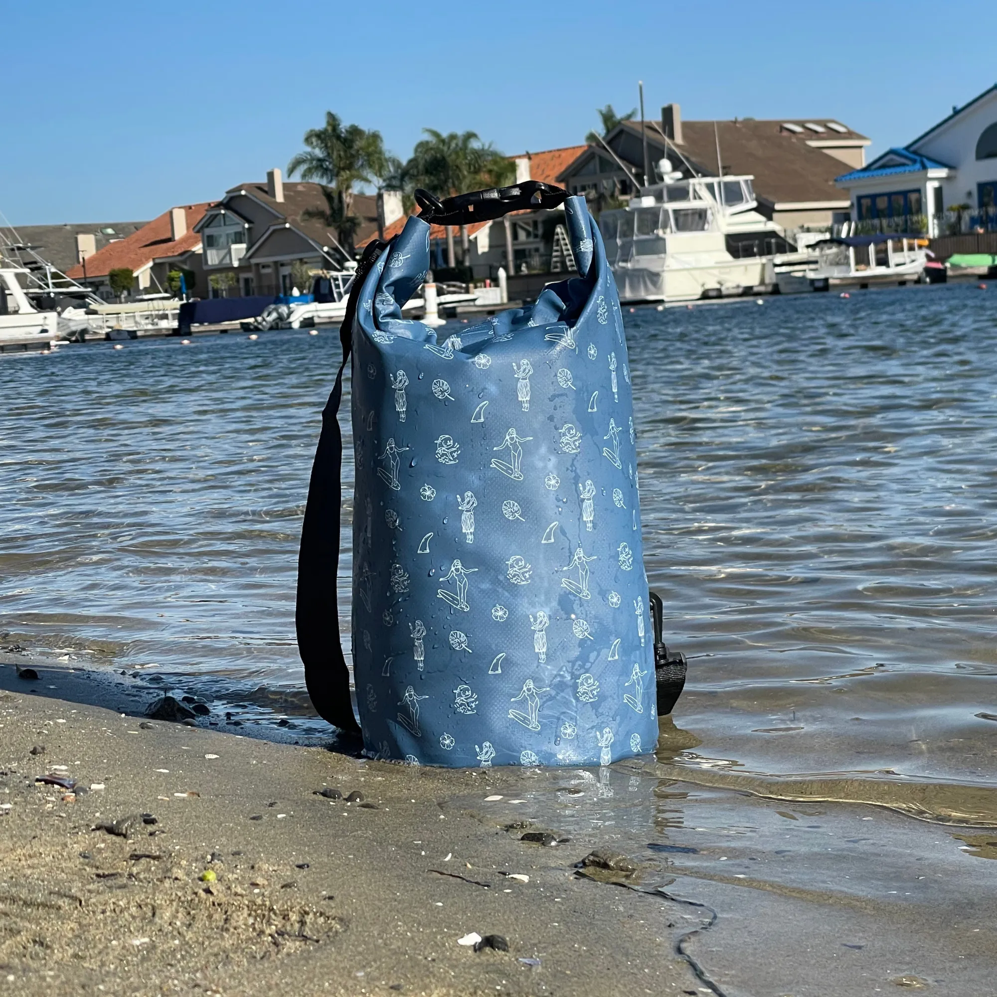 Dry Bags (Hawaiian Print): 3L, 5L, 10L, 15, and 3-Packs