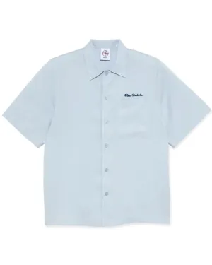 Dual Personality Bowling Shirt - Light Blue